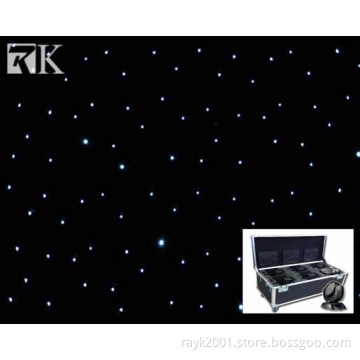 Light control DJ star cloth for stage background